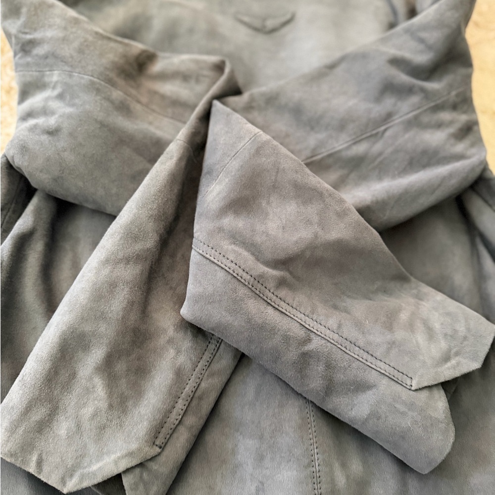 Zadig & Voltaire Laron 100% Suede Jacket NWT ~ Size XS ~ Retail $848 - Picture 10 of 13